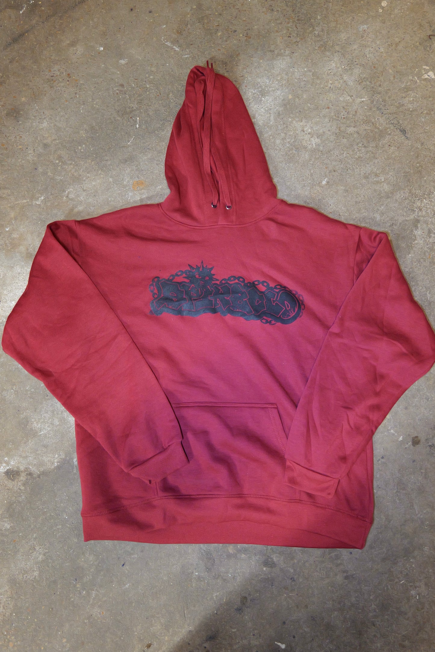 Crimson Spikeclo Hoodie